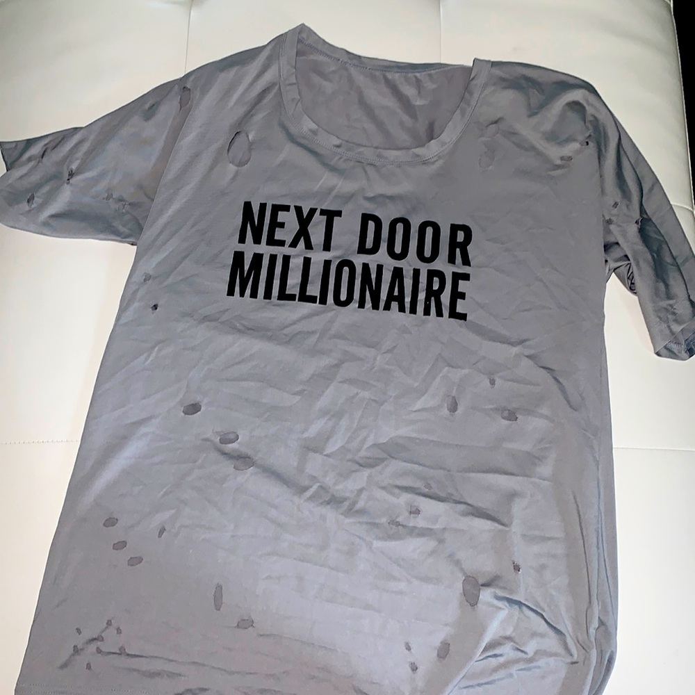 Destress T-shirt dress.